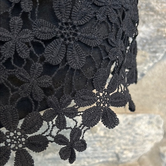 Black Lace Women's Shorts - Picture 5 of 6